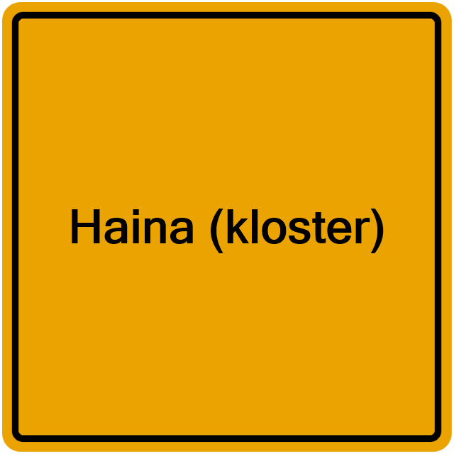 Einwohnermeldeamt24 Haina (kloster)